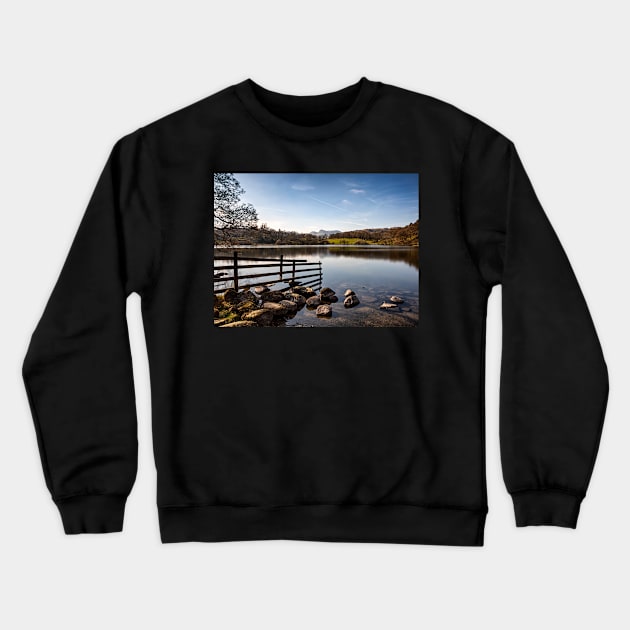 Loughrigg Tarn Crewneck Sweatshirt by Reg-K-Atkinson